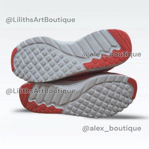 Zumba Air Boss High Top Red Sneakers(F001)-Size 9 Unisex - Picture 9 of 11